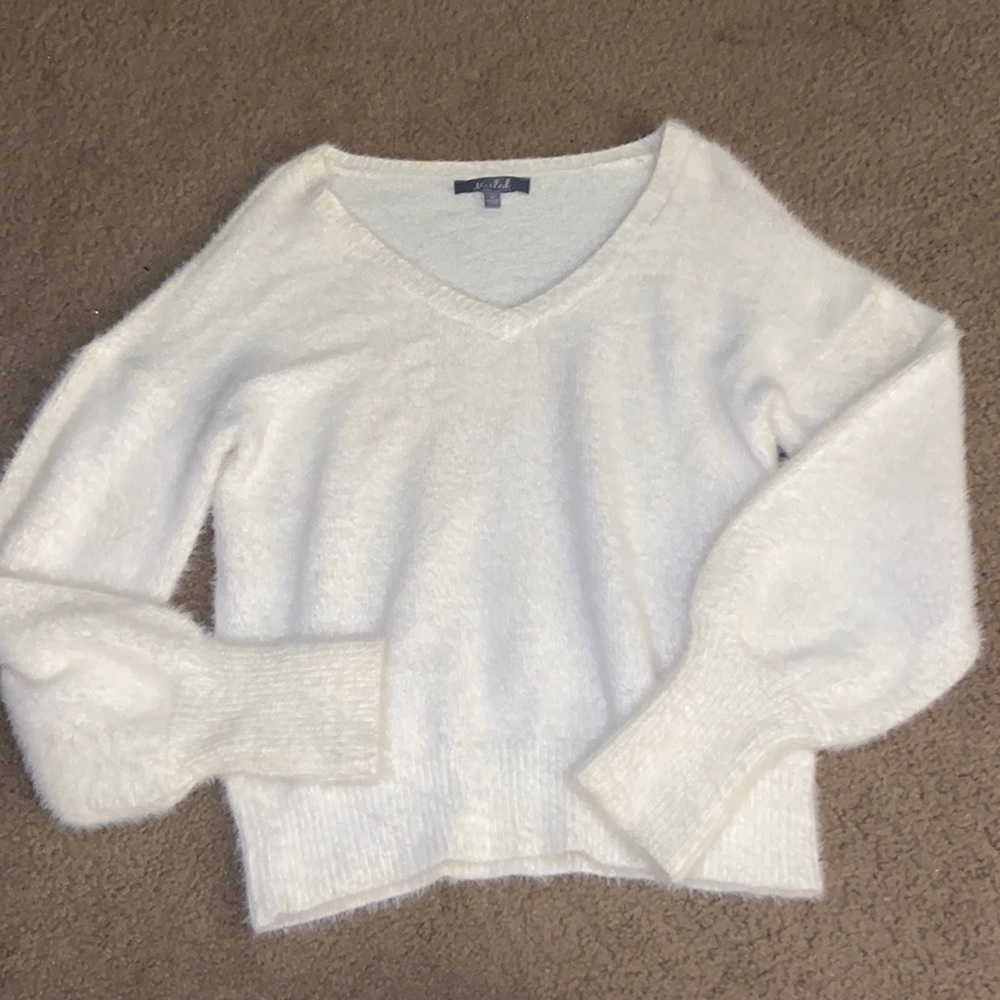 Soft white sweater